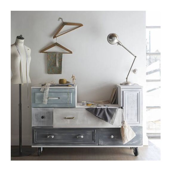 Peinture boiseries intérieur - LIBERON Le Chaulé blanc poudré mat 0,5L