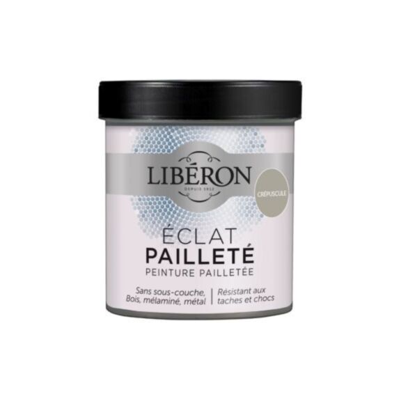 Peinture pailletée boiseries intérieures Eclat crépuscule mat 0,5L - LIBERON