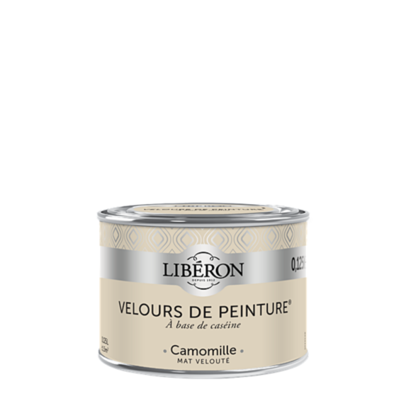 Peinture multisupport velours camomille 125ml - LIBERON