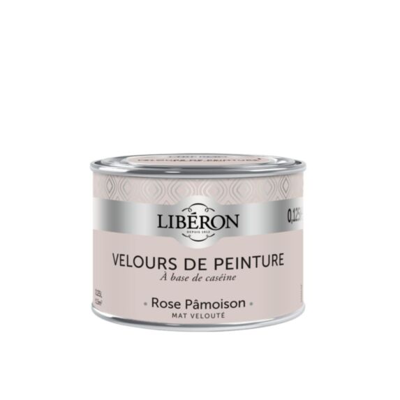 Velours de peinture Rose Pâmoison mat 0,125 L - LIBERON