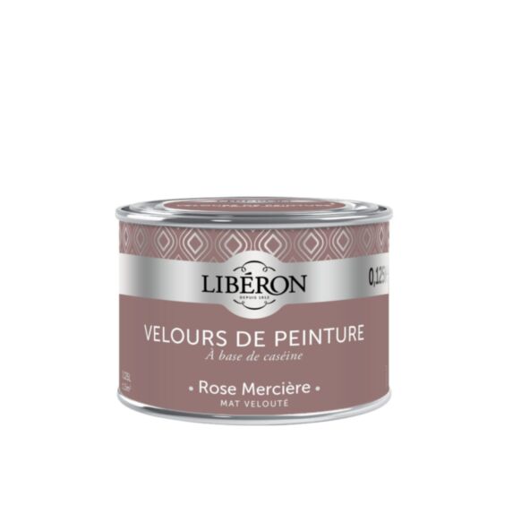 Velours de peinture Rose Mercière mat 0,125 L - LIBERON
