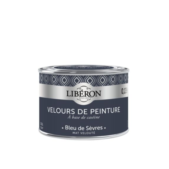 Peinture multisupport velours bleu de Sèvres 125ml - LIBERON