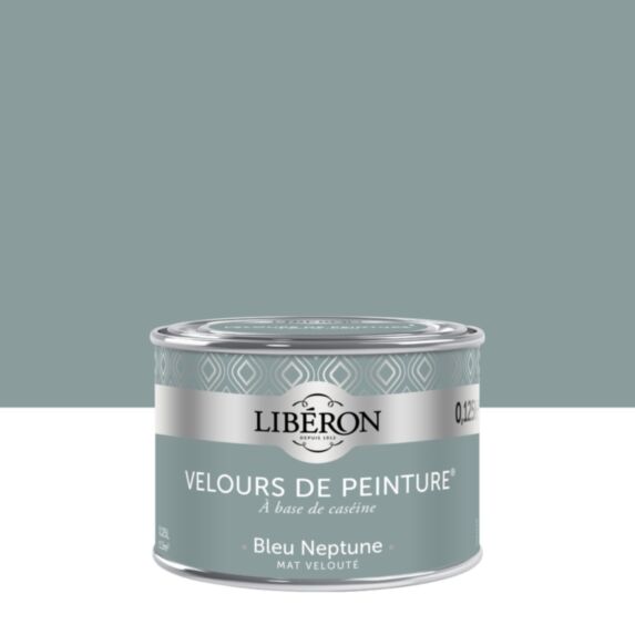 Peinture multisupport velours bleu neptune 125ml - LIBERON