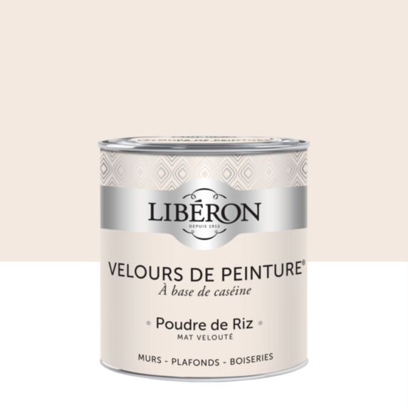 Peinture multisupport velours poudre de riz 0,5L - LIBERON