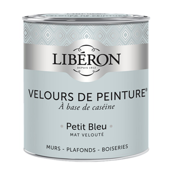 Peinture multisupport velours petit bleu 0,5L - LIBERON
