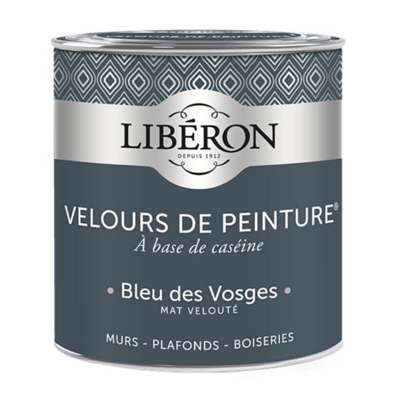 Peinture multisupport velours bleu des Vosges 0,5L - LIBERON