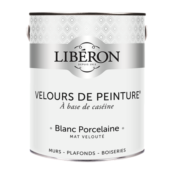 Peinture multisupport velours blanc porcelaine 2,5L - LIBERON