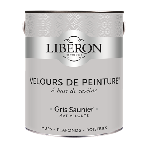 Peinture multisupport velours gris saunier 2,5L - LIBERON