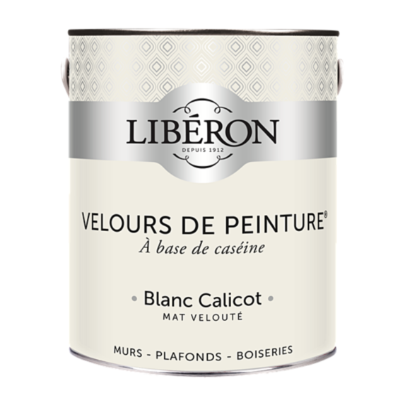 Peinture multisupport velours blanc calicot 2,5L - LIBERON