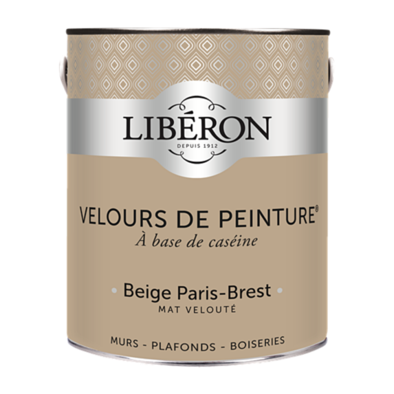 Peinture multisupport velours beige ParisBrest 2,5L - LIBERON