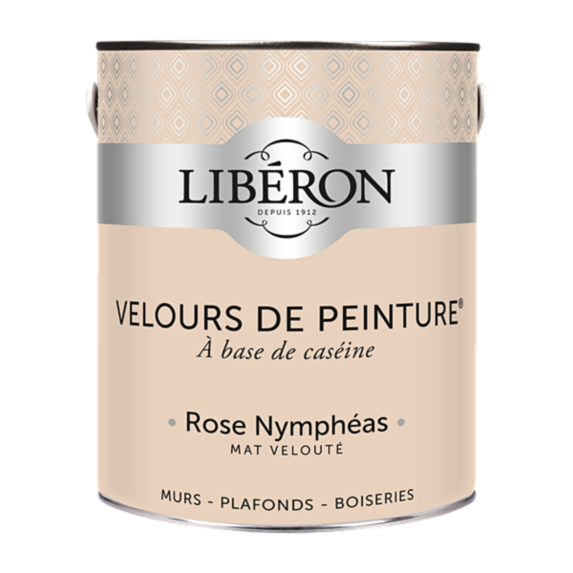 Peinture multisupport velours rose nymphéas 2,5L - LIBERON