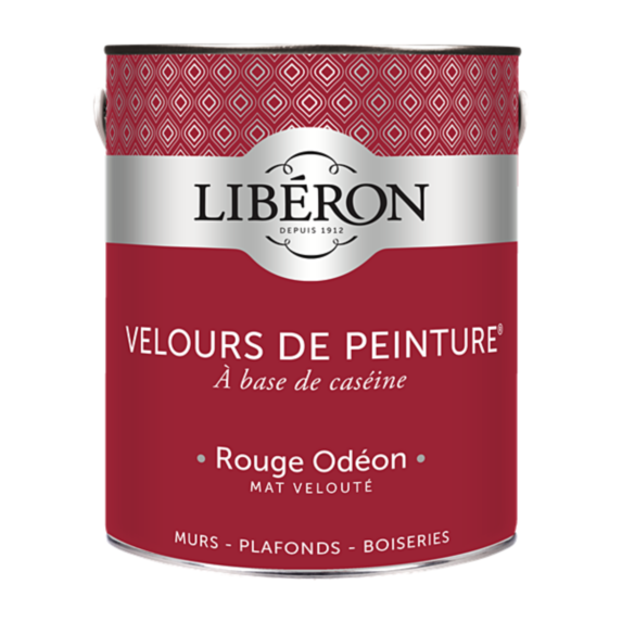 Peinture multisupport velours rouge odéon 2,5L - LIBERON