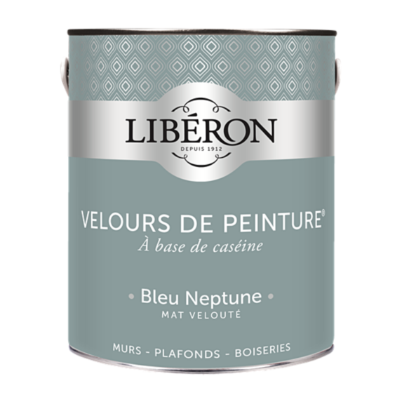 Peinture multisupport velours bleu neptune 2,5L - LIBERON