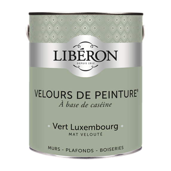 Peinture multisupport velours vert luxembourg 2,5L - LIBERON