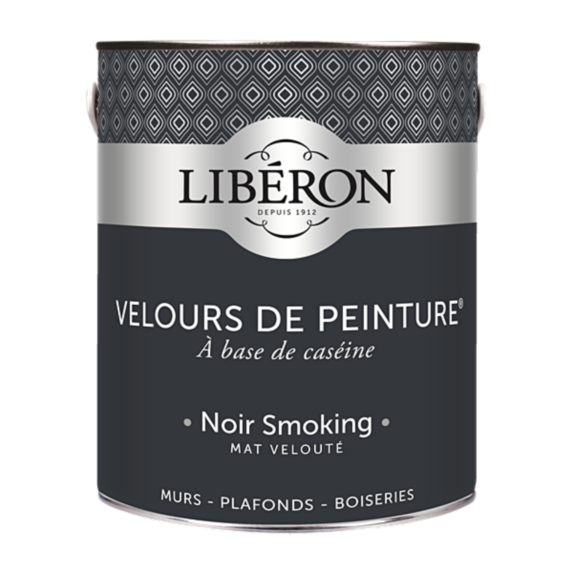 Peinture multisupport velours noir smoking 2,5L - LIBERON
