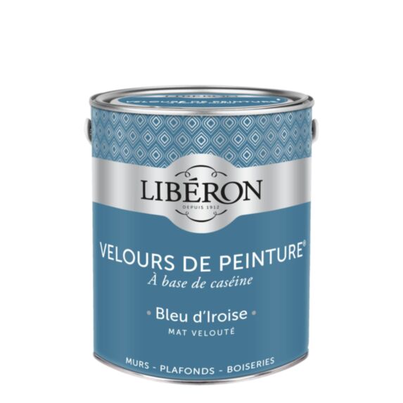 Peinture murale Velours bleu d'iroise 2,5 L - LIBERON