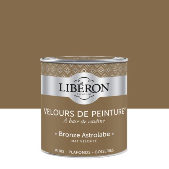 Peinture murale Velours bronze astrolabe 0,5 L - LIBERON