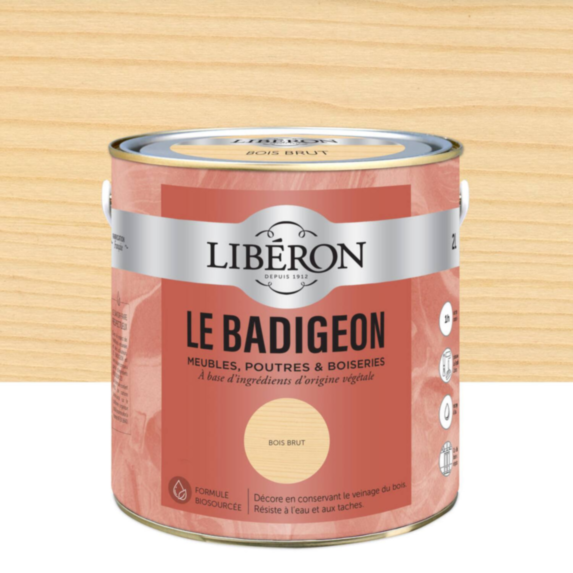 Le Badigeon Bois Brut 250ml - LIBERON