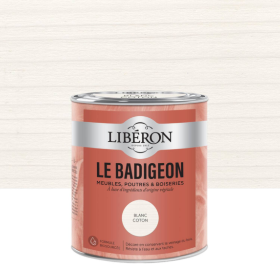 Le Badigeon Blanc Coton 0,75L - LIBERON