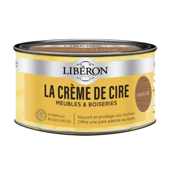 La Crème de Cire Pâte Noyer Fumé 250ml - LIBERON