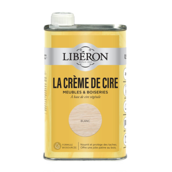 La Crème de Cire Liquide Blanc 0,5L - LIBERON