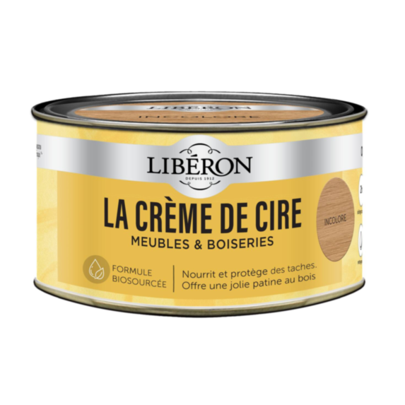 La Crème de Cire Pâte Incolore 250ml - LIBERON
