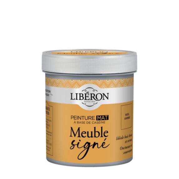 Peinture meuble Signé mat miel ambré 0,5L - LIBERON