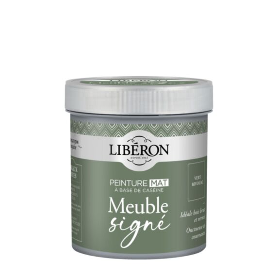 Peinture Meuble Signé mat vert bivouac 0,5L - LIBERON