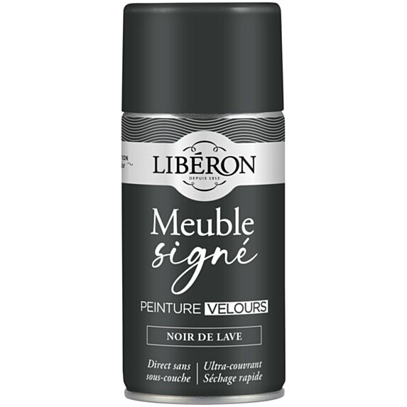 Peinture Meuble Signé Velours noir de Lave 300ml - LIBERON