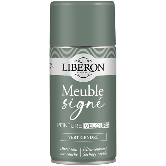 Peinture Meuble Signé Velours Vert Cendré 300ml - LIBERON