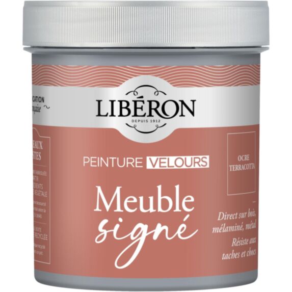 Peinture Meuble Signé Velours ocre terracotta 0,5L - LIBERON