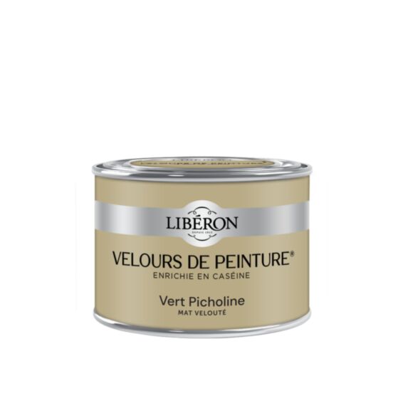Peinture Velours de peinture - Vert Picholine 125ml - LIBERON