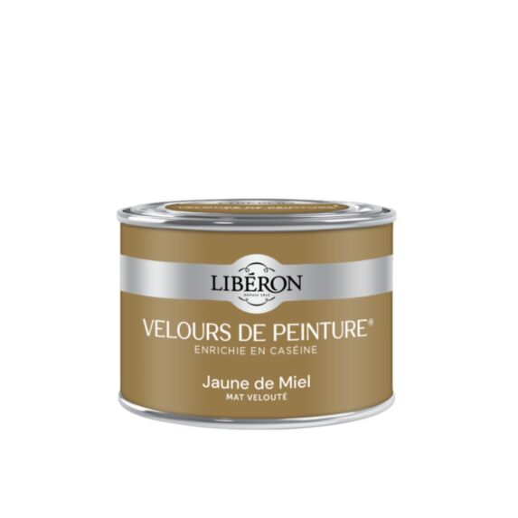 Peinture Velours de peinture - Jaune de Miel 125ml - LIBERON