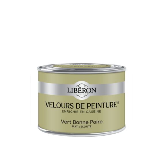 Peinture Velours de peinture - Vert Bonne Poire 125ml - LIBERON