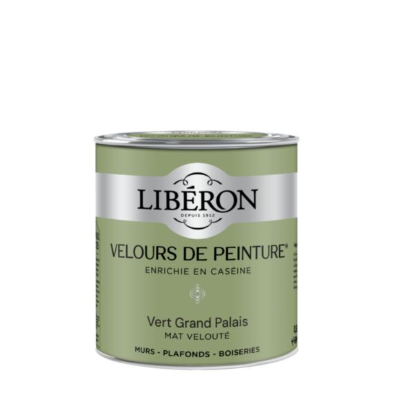 Peinture Velours de peinture - Vert Grand Palais 0,5L - LIBERON