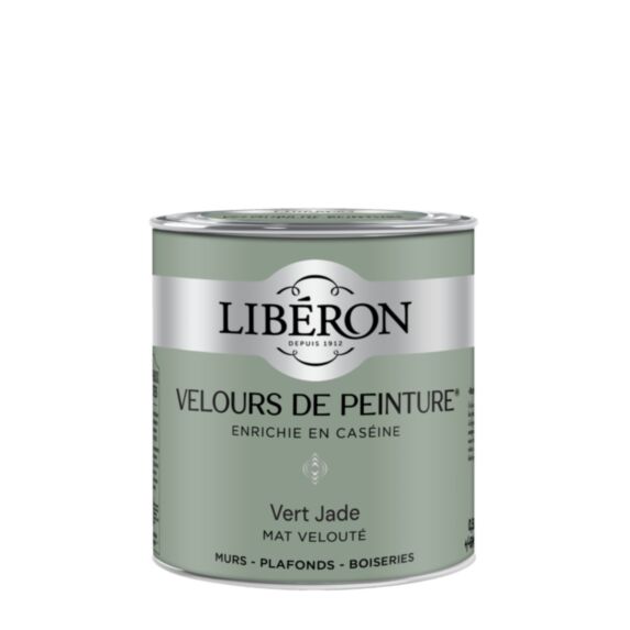 Peinture Velours de peinture - Vert Jade 0,5L - LIBERON