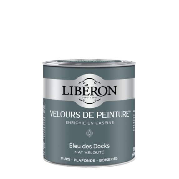 Peinture Velours de peinture - Bleu des Docks 0,5L - LIBERON