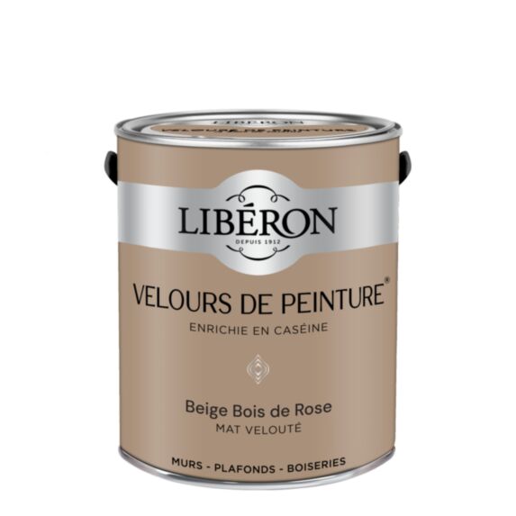 Peinture Velours de peinture - Beige Bois de Rose 2,5L - LIBERON