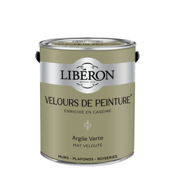 Peinture Velours de peinture - Argile Verte 2,5L - LIBERON