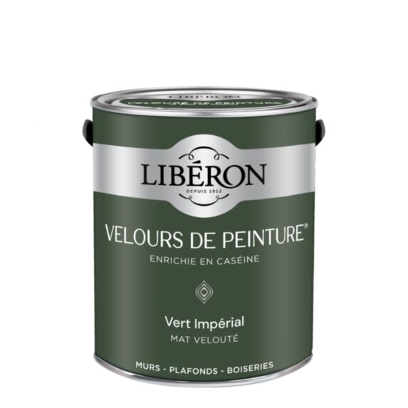 Peinture Velours de peinture - Vert Impérial 2,5L - LIBERON