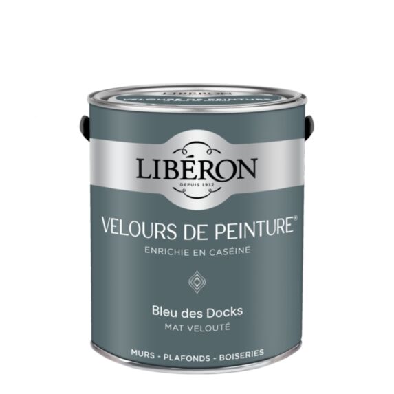 Peinture Velours de peinture - Bleu des Docks 2,5L - LIBERON