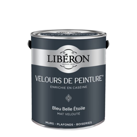 Peinture Velours de peinture - Bleu Belle Étoile 2,5L - LIBERON