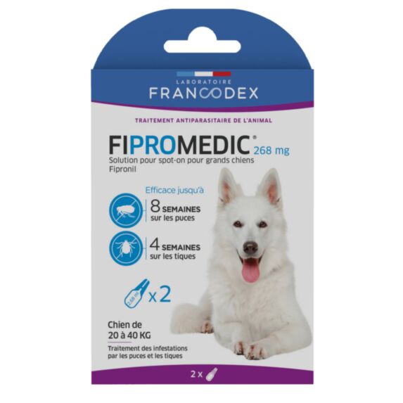 Pipette Fipromédic grand chien x 2