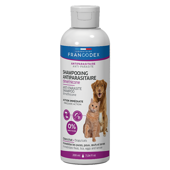 Shampoing dimethicone chien & chat 200ml