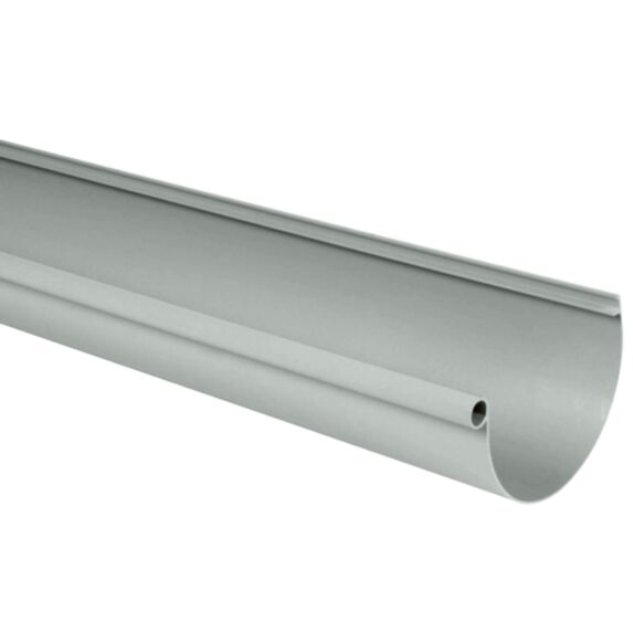 Profilé de gouttière Développement 25cm gris longueur 2 mètres