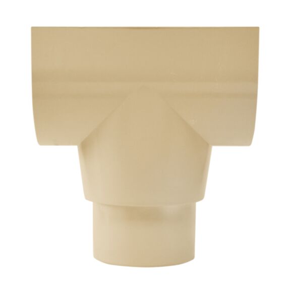 Naissance centrale à coller pour gouttière de 25 sable