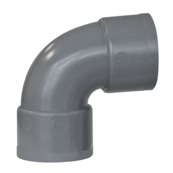 COUDE PVC ÉVACUATION 87°30 Ø 80 mm