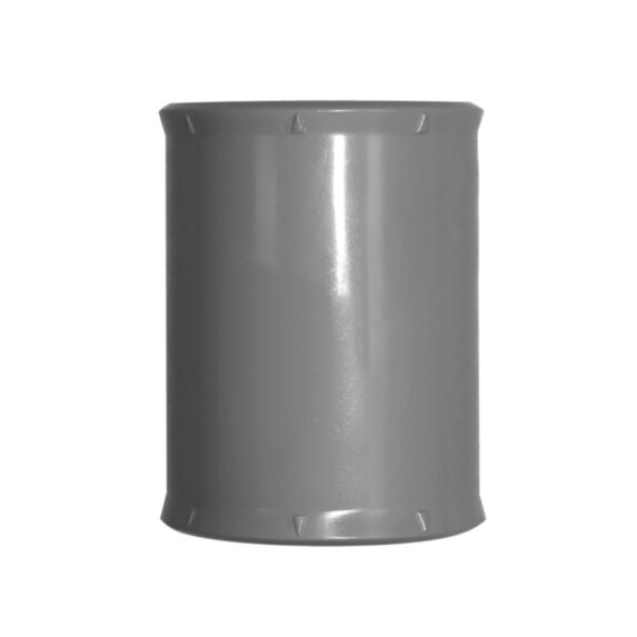 MANCHON PVC A BUTÉE FEMELLE-FEMELLE Ø 80 mm