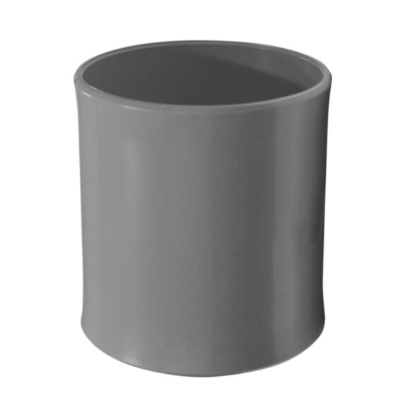 MANCHON PVC A BUTÉE FEMELLE-FEMELLE Ø 100 mm