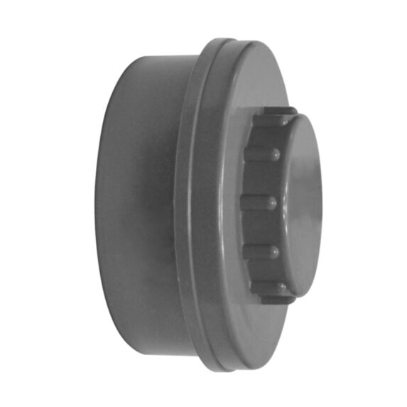 Bouchon PVC de dégorgement mâle diamètre 100 mm